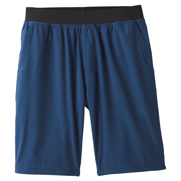 Prana Men’s Coal Super Mojo Pull On Short 10” Outdoor UPF 50+ in Blue Anchor L - Picture 2 of 16